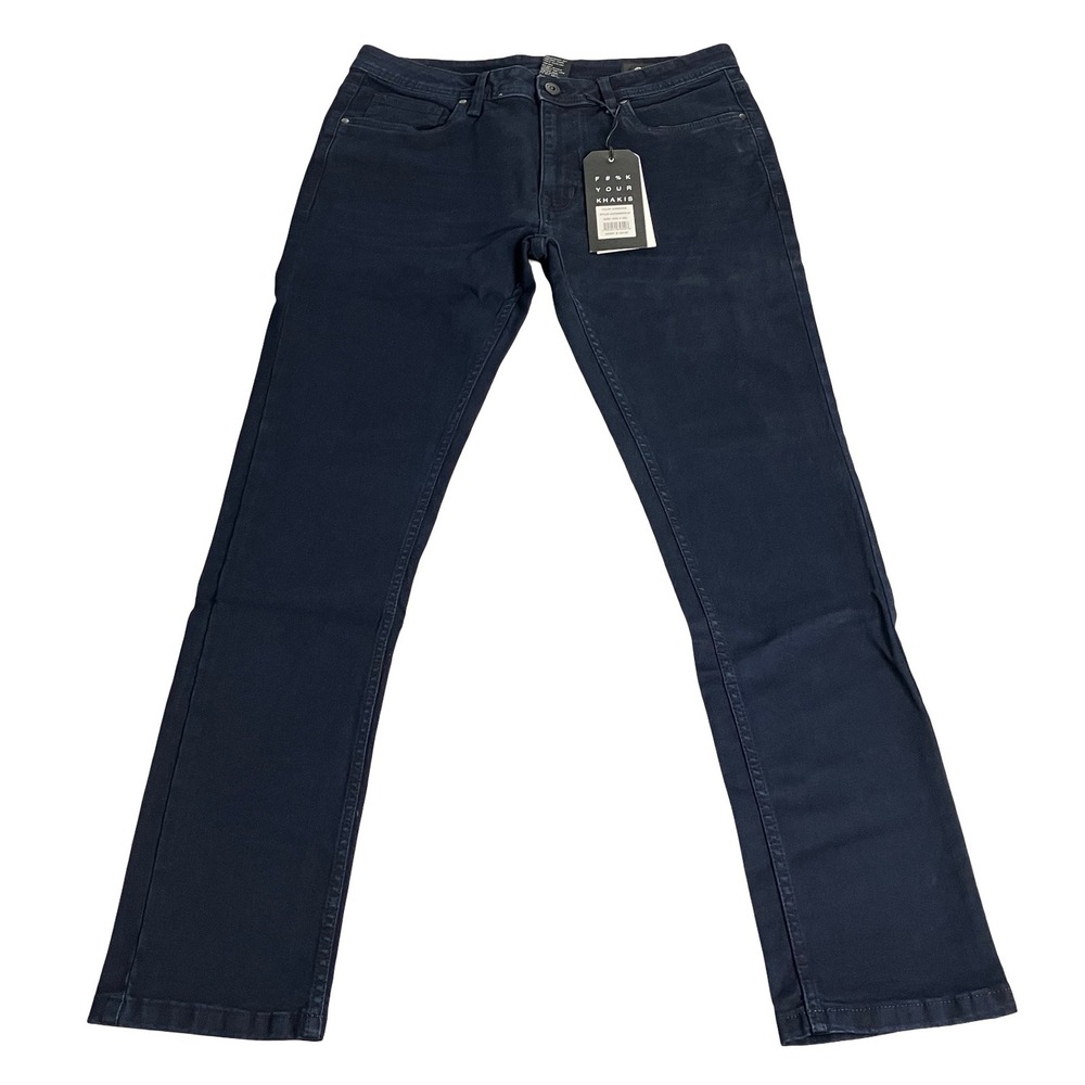 The Perfect Jean Skinny Fit Mens 34x32 Submarine Blue Stretch Denim JU9T2BSBM